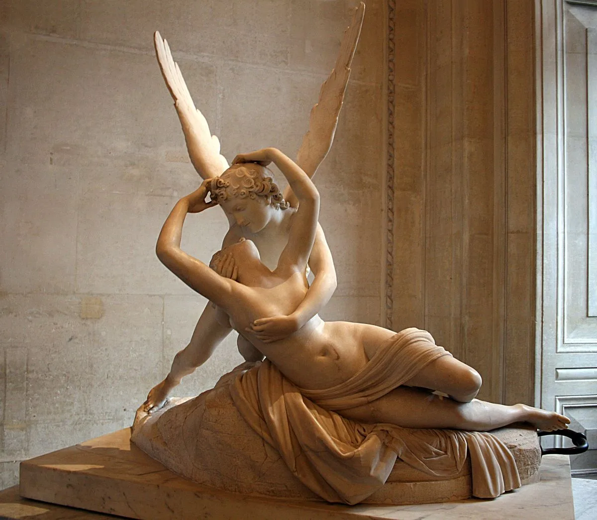 Psyche Revived by Cupid's Kiss