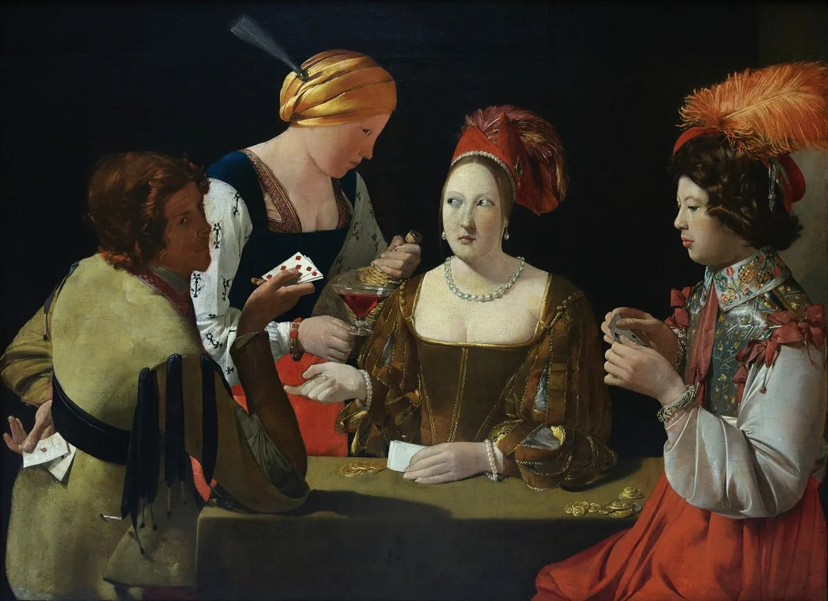 The Card Sharp with the Ace of Diamonds